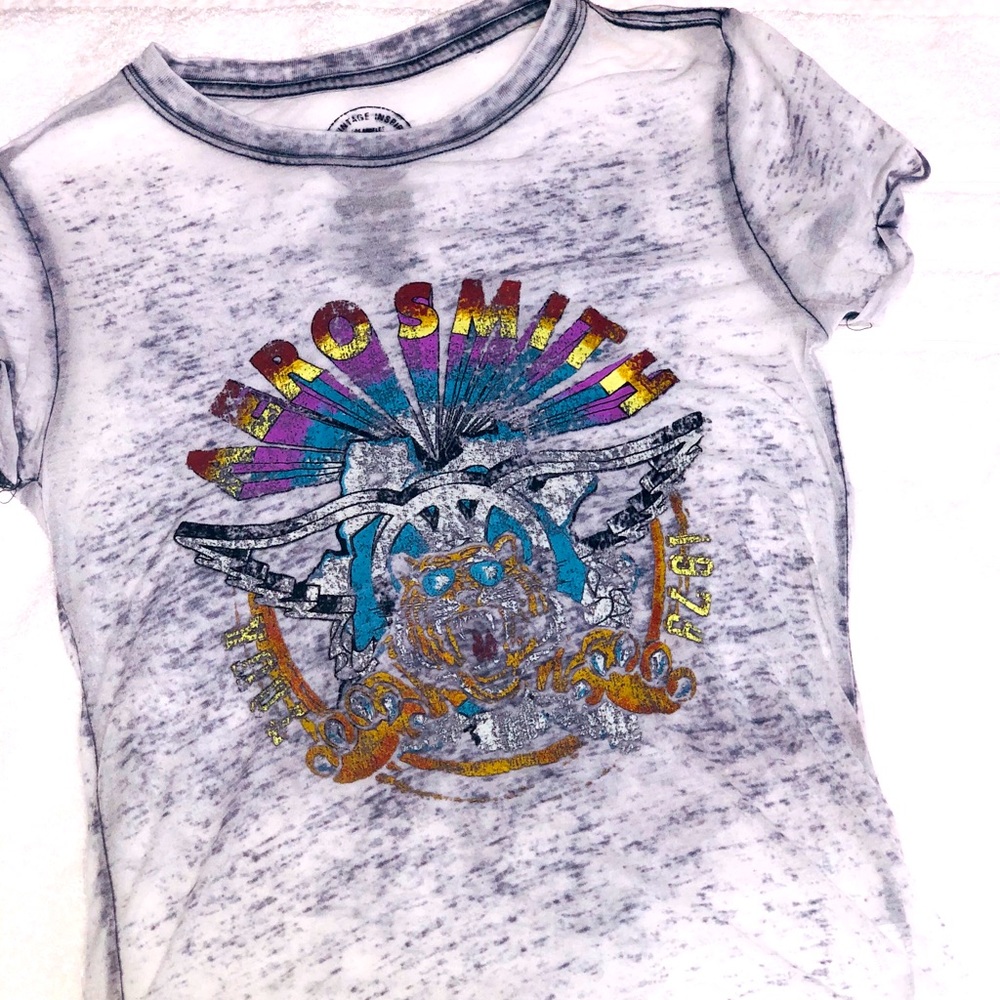 Buckle Aerosmith tight fit Shirt